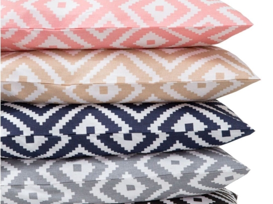 Borea Ζεύγος Μαξιλαροθήκες Mix & Match Tribal (2) 50 x 70 cm Μπεζ