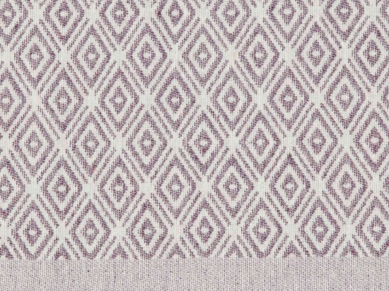 Borea Ριχτάρι Βαμβακερό Διθέσιο Ikat 180 x 250 cm Μωβ