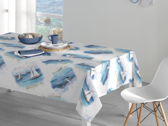 Borea Τραβέρσα Καράβι 50 x 180 cm Λευκό