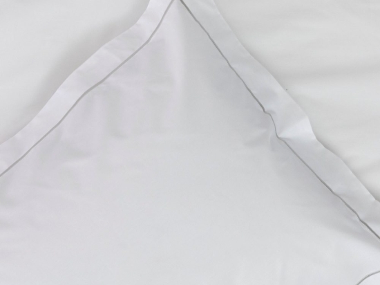 Borea Σεντόνι Πλακέ Cvc 180TC 260 x 280 cm Λευκό