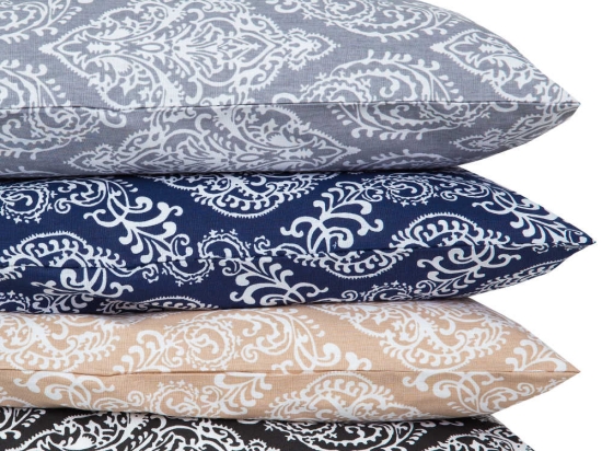 Borea Ζεύγος Μαξιλαροθήκες Mix & Match Baroque (2) 50 x 70 cm Γκρι