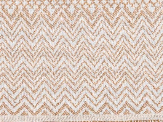 Borea Ριχτάρι Βαμβακερό Τετραθέσιο Tribal 180 x 350 cm Μπεζ