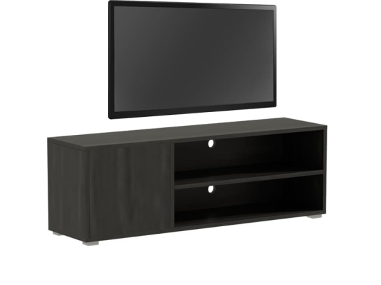 Έπιπλο τηλεόρασης Ellon pakoworld μελαμίνης zebrano 120x40x41εκ.