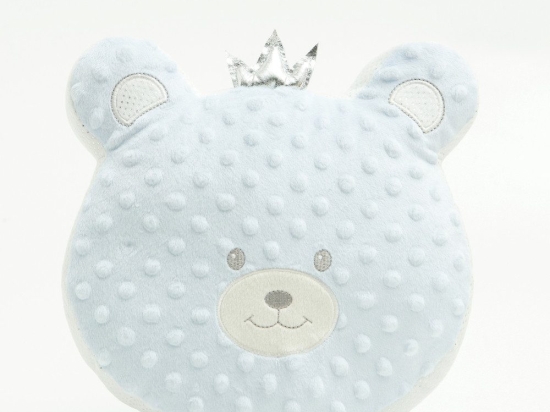 Borea Μαξιλάρι Διακοσμητικό Angel Bear 30 x 25 cm Γαλάζιο