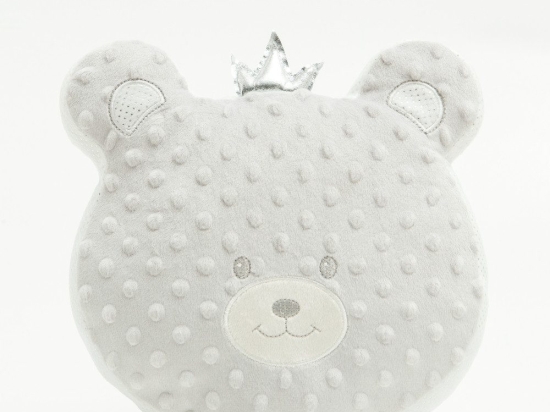 Borea Μαξιλάρι Διακοσμητικό Angel Bear 30 x 25 cm Γκρι