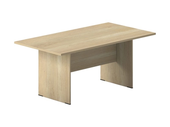 Τραπέζι συνεδριάσεων Amazon pakoworld σε oak απόχρωση 200x100x75εκ
