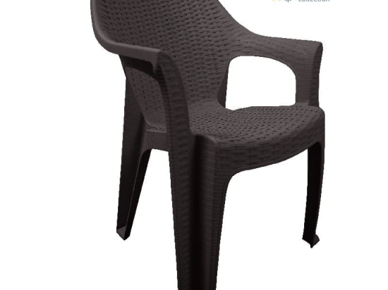 Bonsai Home Καρέκλα Propy PP 59x58x81εκ Καφέ Σκούρο