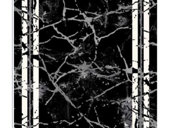 Marmo Carpet Μοντέρνο Χαλί Polycotton 200x280 - Cement Ανθρακί