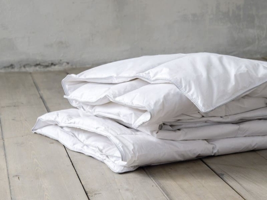 Nima Home Πάπλωμα Πουπουλένιο Μονό 160x220 - Goose Λευκό