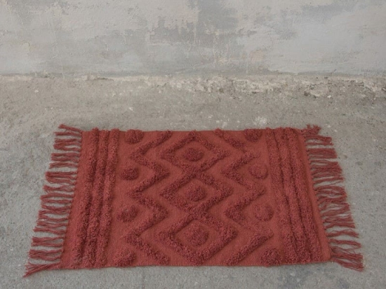 Nima Home Πατάκι Μπάνιου 70x110 - Εnzo Τερρακότα