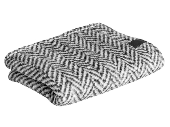 Amo la Casa Κουβέρτα Flannel Μονή 150x200 - Ριγέ Γκρι