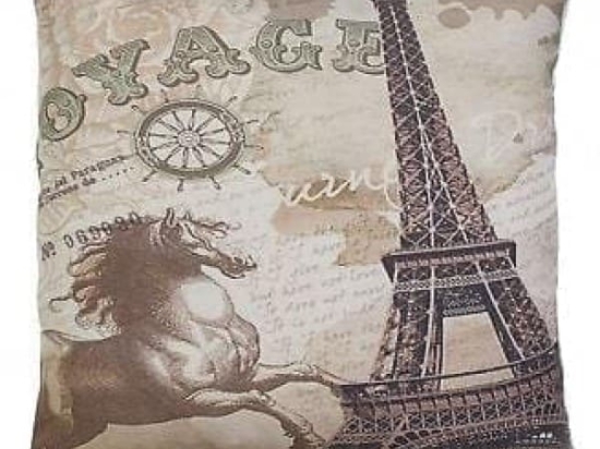 Bonsai Home Μαξιλάρι Printed Voyage 45Χ45 cm