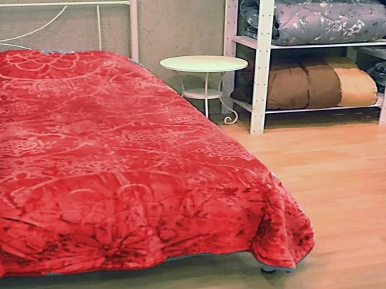 Κουβέρτα Yπέρδιπλη Aνάγλυφη Super Soft Velour 220x240 Σχ.Levy Κόκκινο