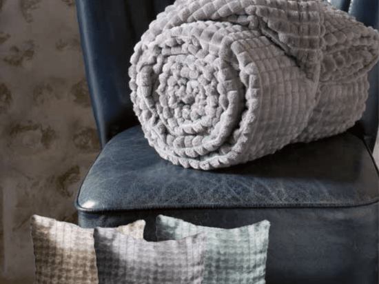 Amo la Casa Κουβέρτα Super Soft Flannel Μονή 150X200 - Cubotti Μπεζ