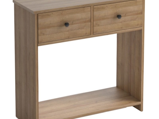 Κονσόλα Brecken pakoworld oak 80x35x90εκ