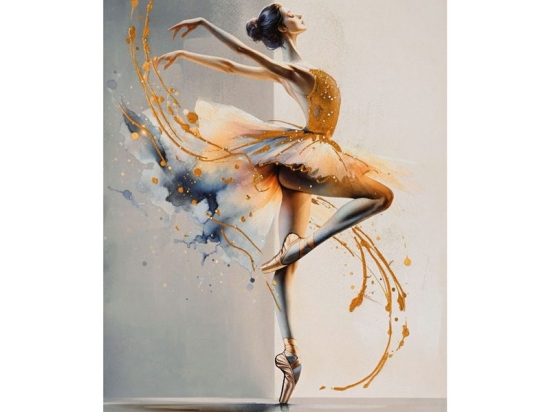 Πίνακας σε καμβά Dancito Inart 70x2.5x100εκ