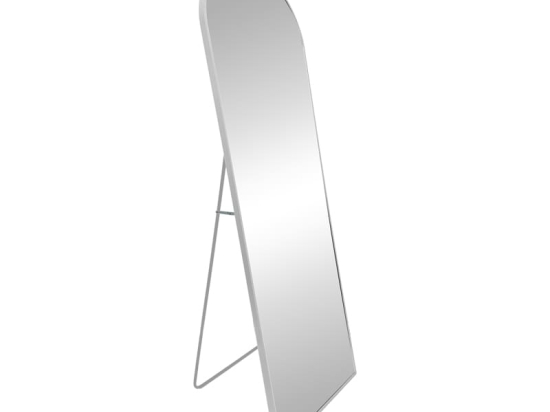 Καθρέπτης Lorens Inart ασημί αλουμίνιο 46x40x150εκ