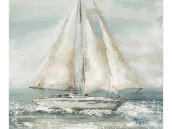Πίνακας σε καμβά Siedo I Inart με πλαίσιο 70x3.5x70εκ