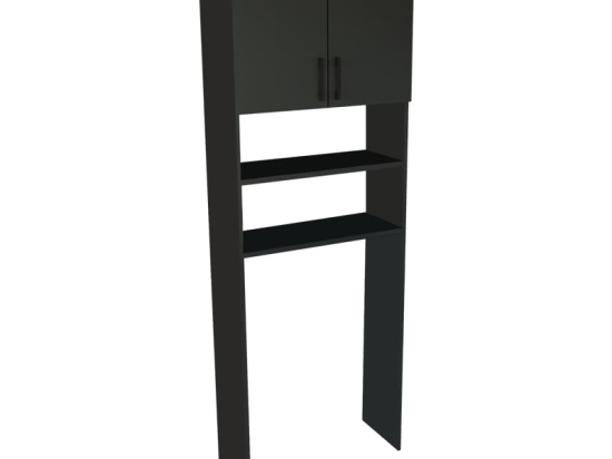 Έπιπλο πλυντηρίου Hifro pakoworld ανθρακί μελαμίνης 65x27x185.5εκ