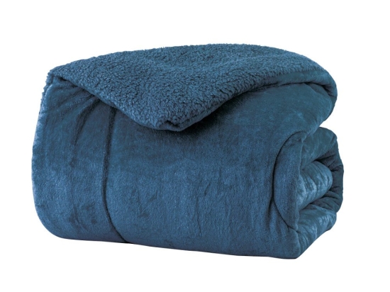 Borea Κουβερτοπάπλωμα Cozy Μονό 160 x 220 cm Πετρόλ