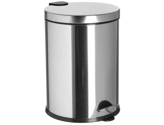 Click Κάδος Απορριμμάτων Ανοξείδωτος Inox 30 Lt 38X32X45
