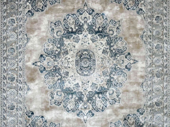 Χαλί Serenity 20617-730 Beige-Blue Merinos 160X230cm