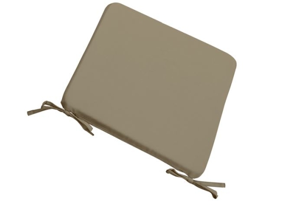 Stool μαξιλάρι μπεζ για κάθισμα 39x39x3 εκ