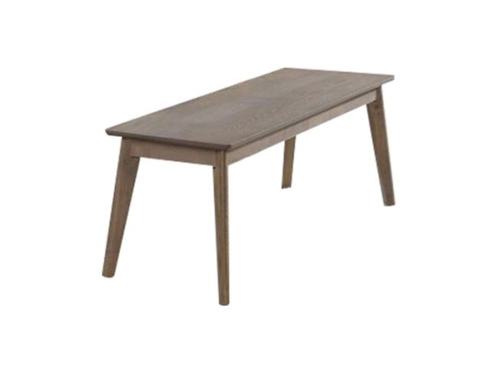 Ringo πάγκος σε χρώμα smoke beech 120x40x45 εκ
