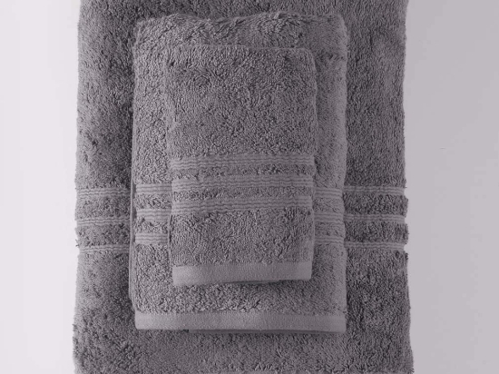 Aria πετσέτα gray χεριών 30x50 εκ