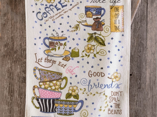Tea and cake πετσέτα κουζίνας 40x60 εκ