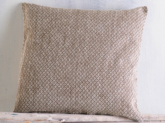 Tempe καφέ μαξιλαροθήκη 40x40 εκ