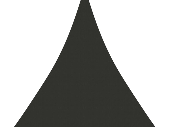Πανί Σκίασης Τρίγωνο Ανθρακί 4 x 5 x 5 μ. από Ύφασμα Oxford