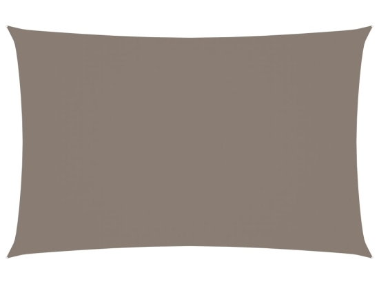 Πανί Σκίασης Ορθογώνιο Taupe 2,5 x 5 μ. από Ύφασμα Oxford