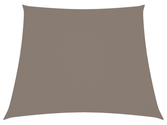 Πανί Σκίασης Τραπέζιο Taupe 3 x 4 x 2 μ. από Ύφασμα Oxford