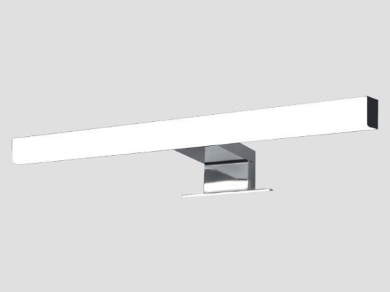 Φωτιστικό μπάνιου led νίκελ pp 50x4 εκ
