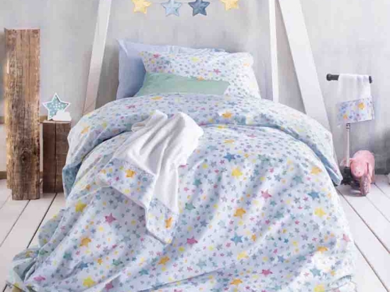 Glow σετ παπλωματοθήκη παιδική 2 τεμαχίων 160x250 εκ