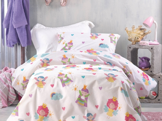 Fairies σετ παπλωματοθήκη παιδική δυο τεμαχίων 160x250 εκ