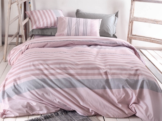 Lucas Diva ροζ σετ παπλωματοθήκη 225x250 εκ