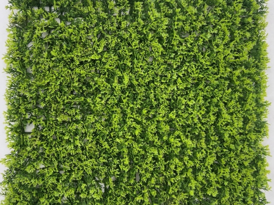 Maidenhair διακοσμητικό πάνελ φυλλωσιάς τύπου φτέρη σε πράσινη απόχρωση 50x50 εκ