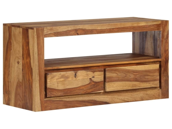Έπιπλο τηλεόρασης από μασίφ ξύλο sheesham 80x30x40 εκ