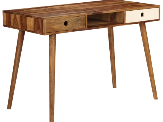 Γραφείο από μασίφ ξύλο sheesham 110x55x76 εκ