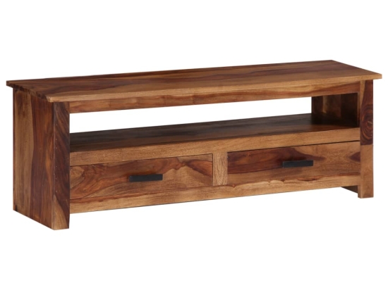 Έπιπλο τηλεόρασης από μασίφ ξύλο sheesham 118x30x40 εκ