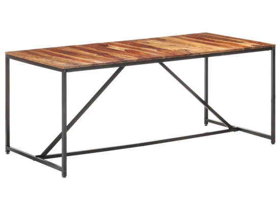 Τραπέζι φαγητού από μασίφ ξύλο sheesham180x90x76 εκ