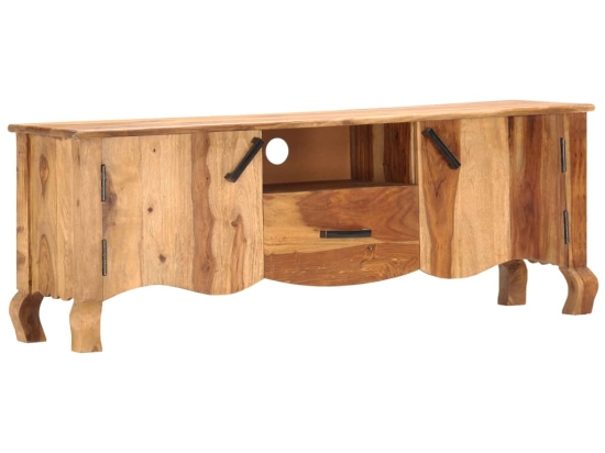 Έπιπλο τηλεόρασης από μασίφ ξύλο sheesham 115x30x42 εκ