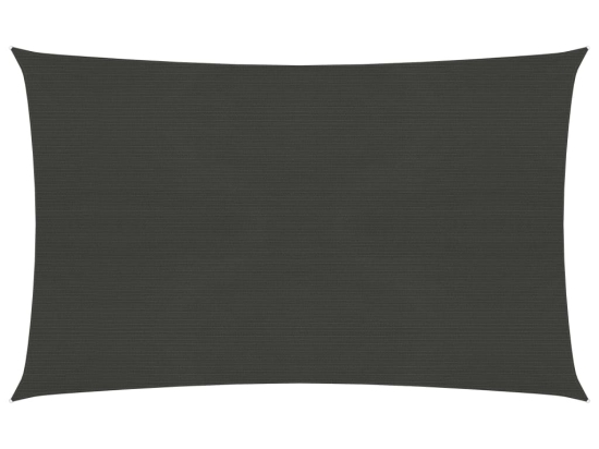 Πανί Σκίασης Ανθρακί 2,5 x 4,5 μ. από HDPE 160 γρ./μ²