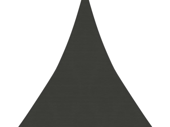 Πανί Σκίασης Ανθρακί 3 x 4 x 4 μ. από HDPE 160 γρ./μ²