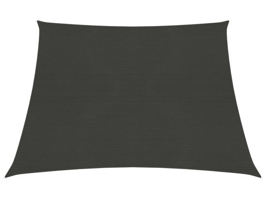  Πανί Σκίασης Ανθρακί 3 x 4 x 2 μ. από HDPE 160 γρ./μ²
