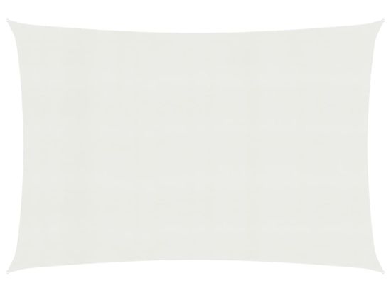  Πανί Σκίασης Λευκό 2,5 x 4 μ. από HDPE 160 γρ./μ²