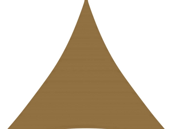 Πανί Σκίασης Taupe 3 x 3 x 3 μ. από HDPE 160 γρ/μ²
