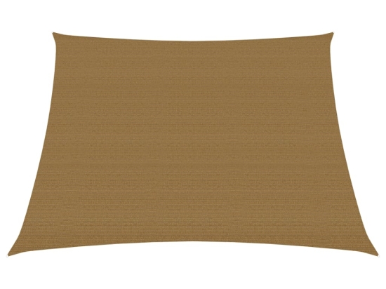 Πανί Σκίασης Taupe 4 x 5 x 3 μ. από HDPE 160 γρ./μ²